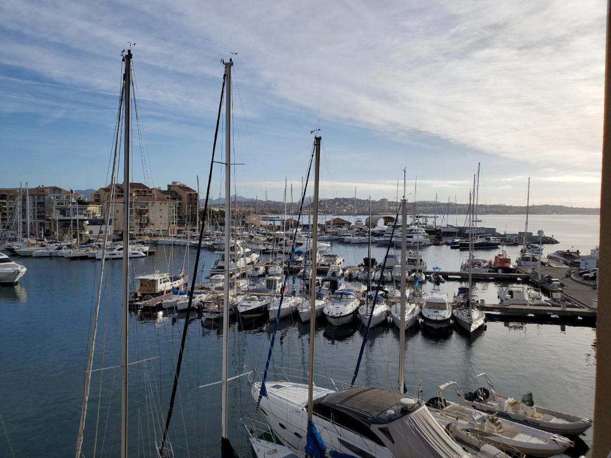 Cap Hermes Vue Port T2 40M2 Climatise 4 Personnes Frejus Luaran gambar