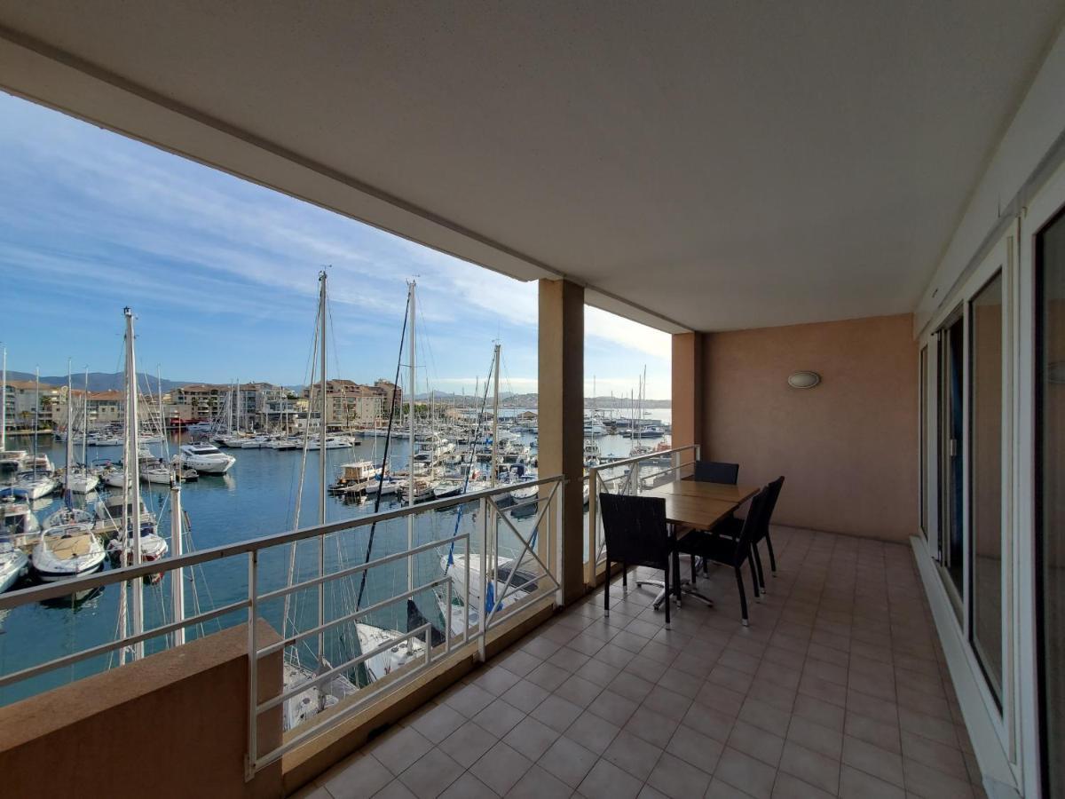 Cap Hermes Vue Port T2 40M2 Climatise 4 Personnes Frejus Luaran gambar