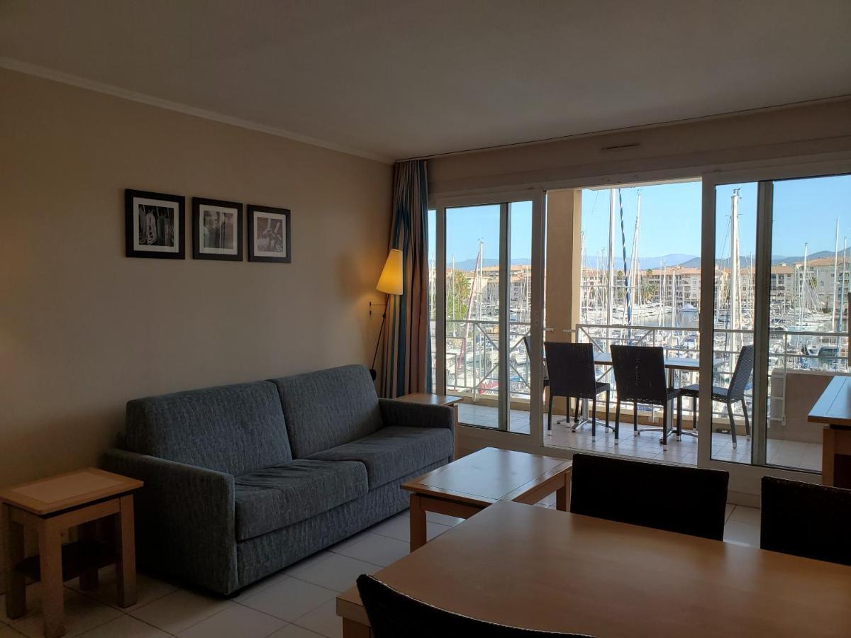 Cap Hermes Vue Port T2 40M2 Climatise 4 Personnes Frejus Luaran gambar