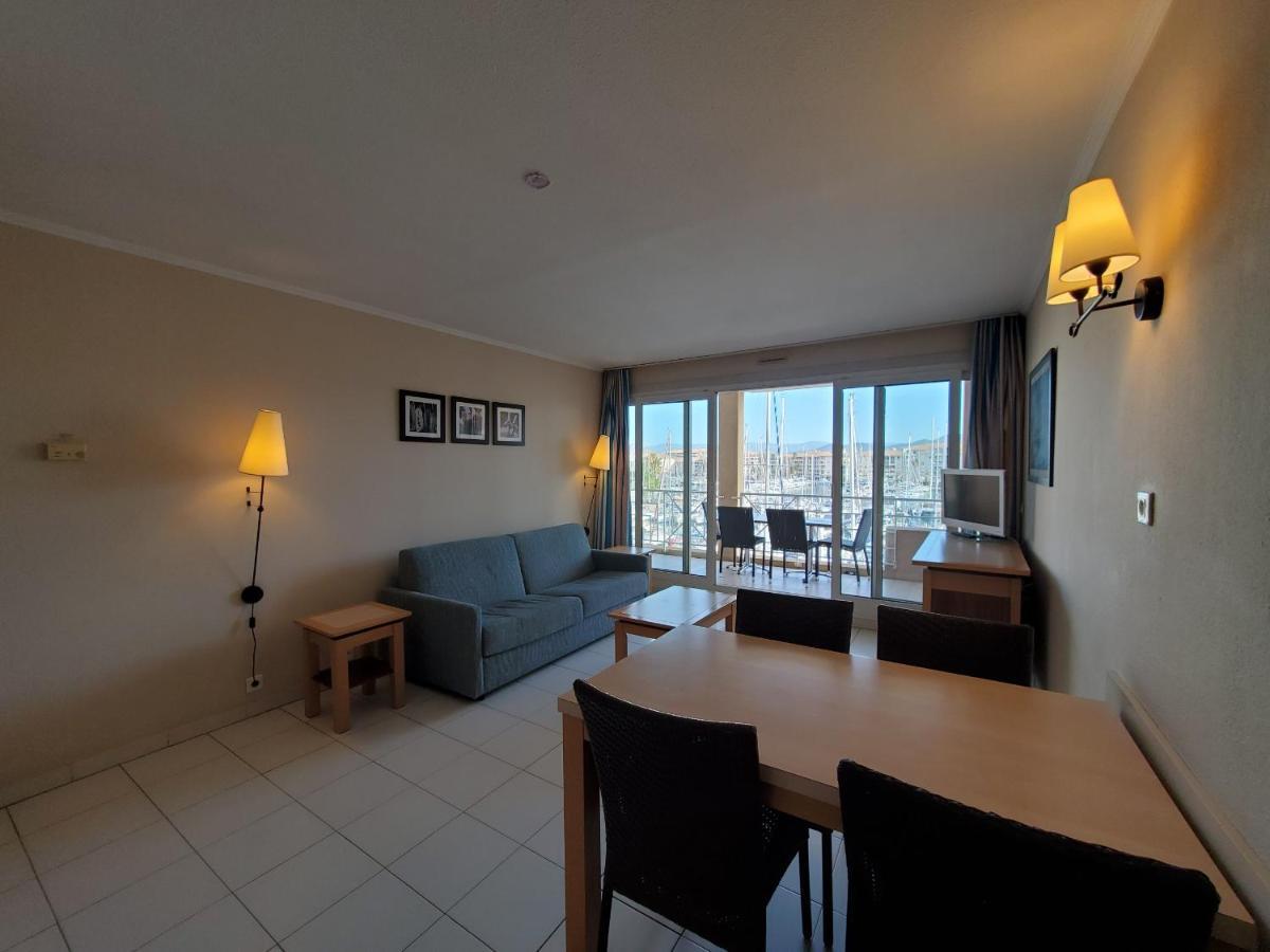 Cap Hermes Vue Port T2 40M2 Climatise 4 Personnes Frejus Luaran gambar