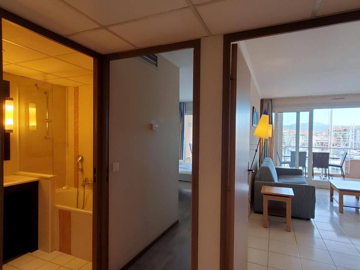 Cap Hermes Vue Port T2 40M2 Climatise 4 Personnes Frejus Luaran gambar