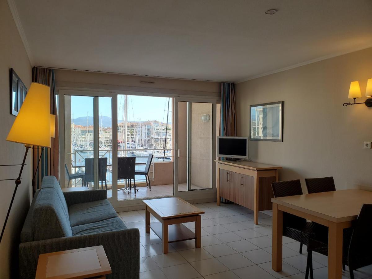 Cap Hermes Vue Port T2 40M2 Climatise 4 Personnes Frejus Luaran gambar